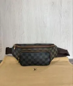 ルイヴィトン バムバッグ メルヴィール ダミエ ボディバッグ 