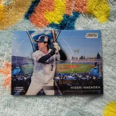 NPB topps スタジアムクラブ　STADIUM SHOTS 長岡秀樹