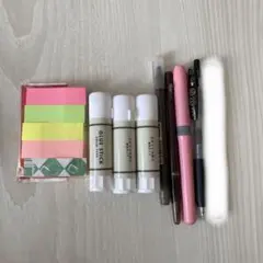 文房具セット 付箋 のり ペン