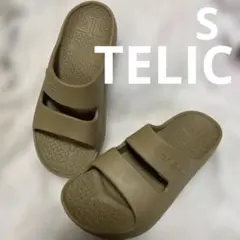 新品未使用サンダル TELIC/テリック W-STRAP サンダル キャメルのサムネイル
