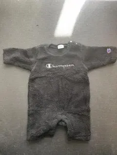 Champion フリースロンパース 70サイズ 黒