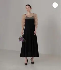 【お値下げ】LEJA ティアードフリルチュールボレロワンピース