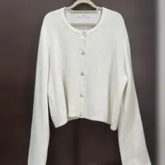 IENA イエナ　金ボタンニットカーディガン