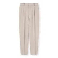 起毛タックテーパードパンツ