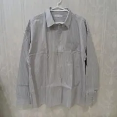 Anchor Smith ストライプ長袖シャツ Lサイズ