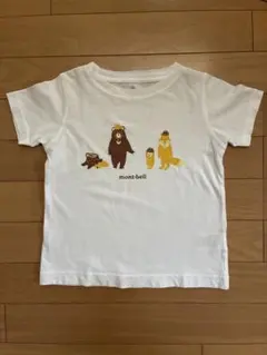 mont-bell モンベル　Tシャツ　オーガニックコットン　くま　100サイズのサムネイル