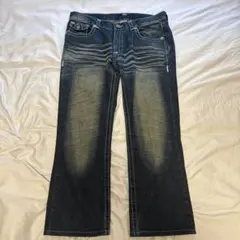 SIX-STAR EXCLUSIVE design ブーツカットデニム 34 - メルカリ