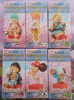 ワンピース ワールドコレクタブルフィギュア 　和　全6種