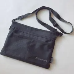 CORDURA サコッシュ ショルダーバッグ ブラックのサムネイル