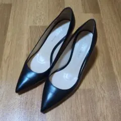 FABIO RUSCONI ブラック ハイヒール・パンプス