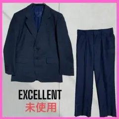 極美品　[EXCELLNT] ビジネススーツ　セットアップ　ストライプ　薄手　訳
