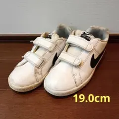 NIKE ナイキ スニーカー キッズ ホワイト 19.0cm