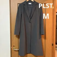 PLST ウォームリザーブ　チェスターコート　チャコールグレー　M