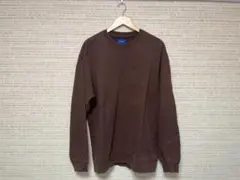 【BEAMS】ブラウン クルーネックスウェットのサムネイル