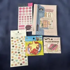 ノート、シートシール、書き込みシール