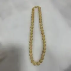ヴィンテージ　アンティーク　アイボリー　ネックレス