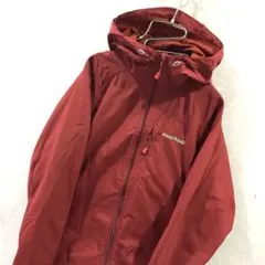 mont-bell ライトシェルパーカー マウンテンパーカー 美品 赤 XL