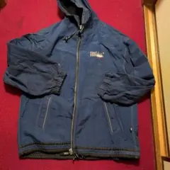 FIRST DOWN フード付きジャケット ネイビー