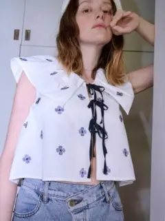 LilAmbition Original Flower Blouse ブラウス