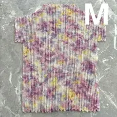 【美品】DANAPARISプリーツ Tシャツ半袖 トップス　ダナパリス9 日本製のサムネイル