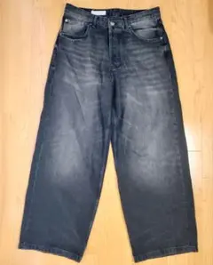 ZARA スーパーバギーフィットデニムパンツ　40