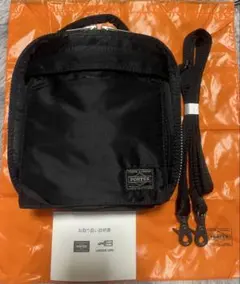 【未使用級】PORTER ポーター タンカー CDポーチ ショルダー ブラック