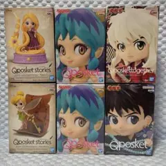 新品未開封・まとめ売り【Qposket】フィギュア 6体セット