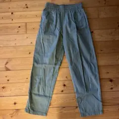 GU ワイドパンツ カーキ