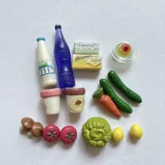 シルバニアファミリー 冷蔵庫セット 食べ物 小物 まとめ売り