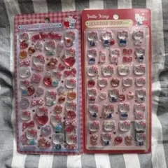 未開封 ハローキティ ボンボンドロップシール 2種セット