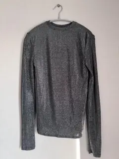 cft シフト　ラメシアートップス　クルーネック