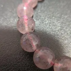 ストロベリークォーツ 愛・魅力 粒10mm 内径16cm