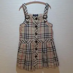 バーバリー　ジャンパースカート120　ノバチェック