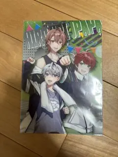 カラフルピーチa5クリアファイル うり、ヒロ、じゃぱぱ