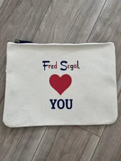 【未使用】Fred Segal キャンバスクラッチバッグ