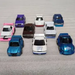 チョロQ改造シャコタンブギ登場車9台セット