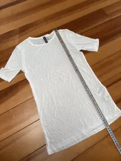 H&M ホワイト　半袖Tシャツ トップス　半袖　Tシャツ レディース　Mサイズ