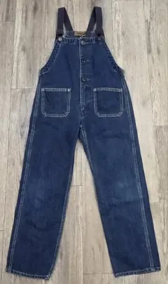 S109 デニムダンガリー ロンハーマン サロペット 140