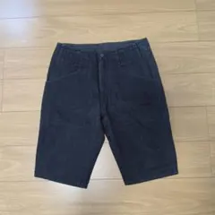 BIG JOHN ビッグジョン ブラックデニム ハーフパンツ 日本製 サイズ30のサムネイル