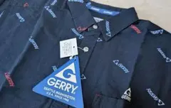 値下げ！GERRY 半袖シャツ ネイビー 総柄
