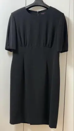 ユキトリイ ブラックフォーマル 冠婚葬祭 ワンピース 黒