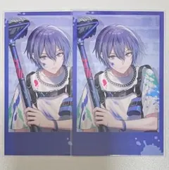 にじさんじ　1st Anniversary　チェキ風カード　小柳ロウ