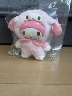 【新品未開封】サンリオ/マイメロディ　ファインフェイスミニ（おともだちきぐるみ）