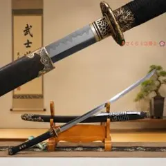 徳川強反太刀】古兵器 武具 刀装具 日本刀 模造刀 居合刀 武士道 鑑賞