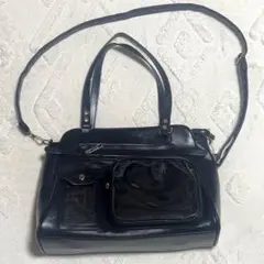 SHEIN 痛バ 痛バッグ y2kバッグ ショルダー ハンド バッグ ブラック