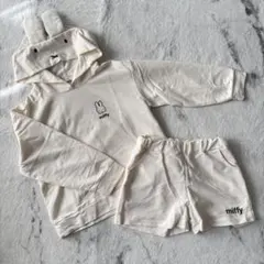 ミッフィー パーカー ショートパンツ セットアップ 140