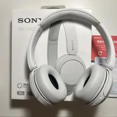 【ほぼ未使用】SONY WH-CH520 ワイヤレスヘッドホン ケーブル・箱付き