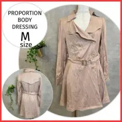 プロポーションボディドレッシング トレンチコート スプリングコート フェミニン