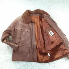 美品◎Mezzo Forte レザージャケット 茶 韓国製 90sヴィンテージ
