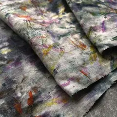 51 デニムペイント　ハギレ